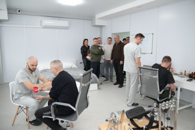 У Чортківській центральній міській лікарні відкрили нове реабілітаційне відділення