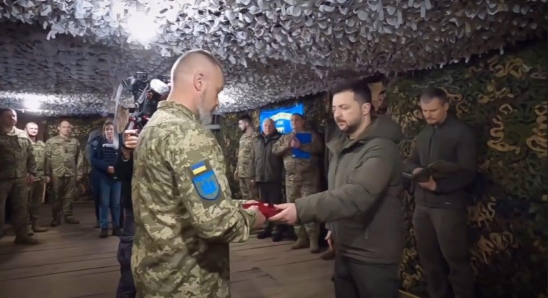 Воїн з Тернопільщини отримав орден від президента Володимира Зеленського