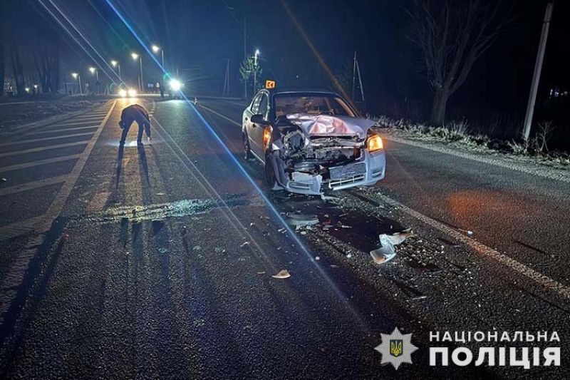 Причини трьох автопригод з&#039;ясовують працівники поліції