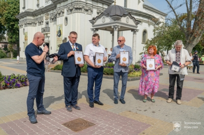 На «Алеї зірок» у Тернополі з&#039;явилася зірка «Містам-побратимам»