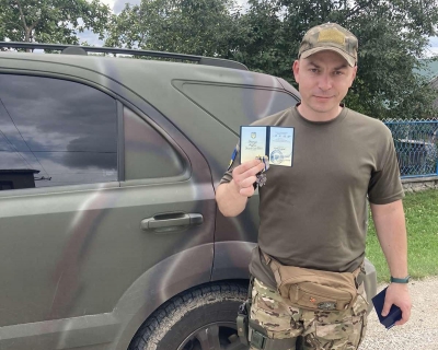 Воїна з Тернопільщини відзначили медаллю «За військову службу Україні»