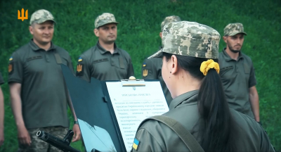 Перші рекрути проєкту “Drone Force” склали присягу на вірність Україні