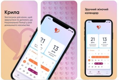 В Україні працює мобільний застосунок для жінок, які постраждали від домашнього насильства - "Крила"