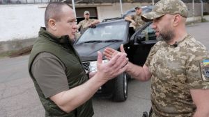 Артур Палатний: «Українська команда» передала позашляховик бійцям підрозділу КАТ 91 ОБрП