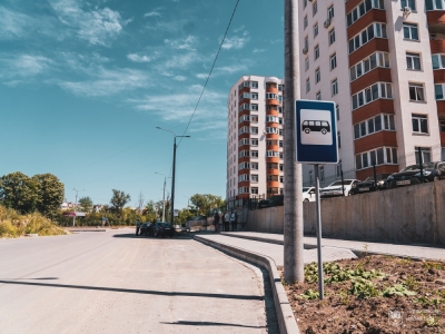 У Тернополі будують зупинку громадського транспорту у новому мікрорайоні «Північний»