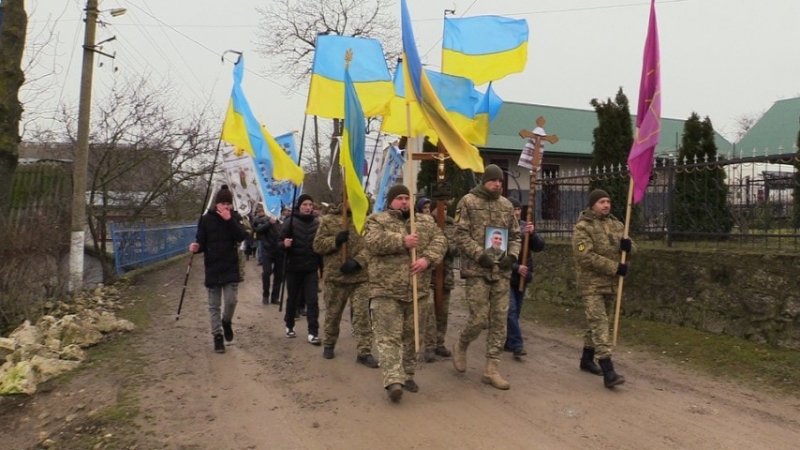 На Тернопільщині попрощалися з Героєм Іваном Вовною