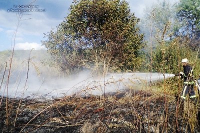 У Тернополі загорівся балкон багатоповерхівки