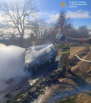 У селі на Тернопільщині вщент згоріла легківка