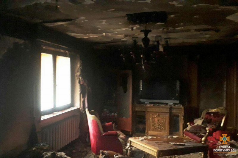 У селі Біла Тернопільського району горіла житлова будівля