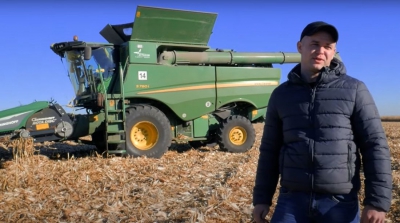 На полях «Бучачагрохлібпрому» завершують збір кукурудзи (відео)