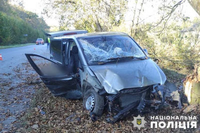 В аварії на Тернопільщині загинув водій