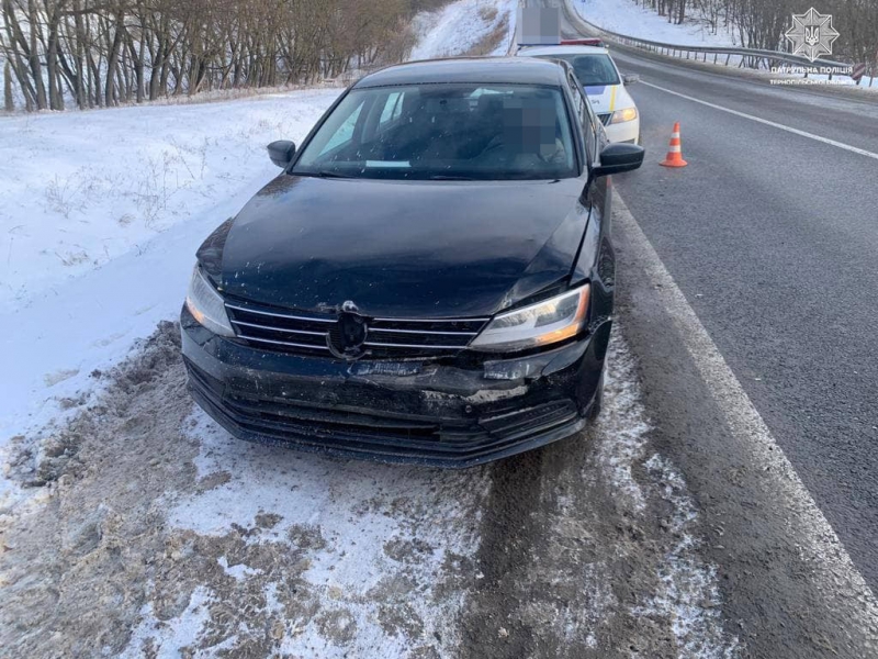 На Тернопільщині п&#039;яний водій іномарки вчинив ДТП