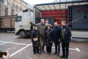 Віталій Кличко: Київ отримав від поляків 130 генераторів різної потужності