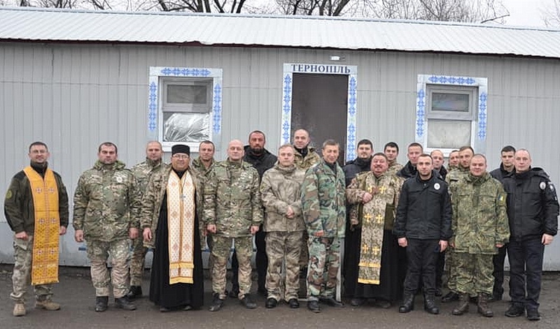 Капелани з Тернопільщини – на передовій в околицях Лисичанська