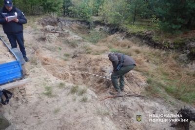 На Тернопільщині зафіксували факт незаконного видобування піску на території заказника
