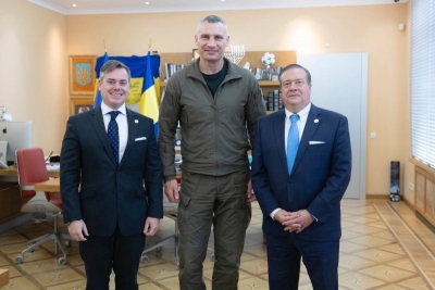 Кличко обговорив з керівниками  Міжнародного Республіканського Інституту (США) подальшу співпрацю і підтримку України