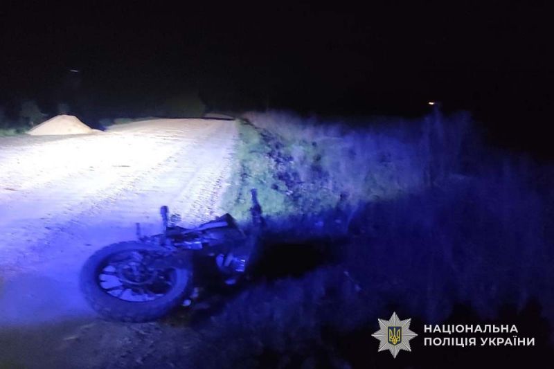 На Тернопільщині після ДТП до лікарні у важкому стані потрапив неповнолітній мотоцикліст