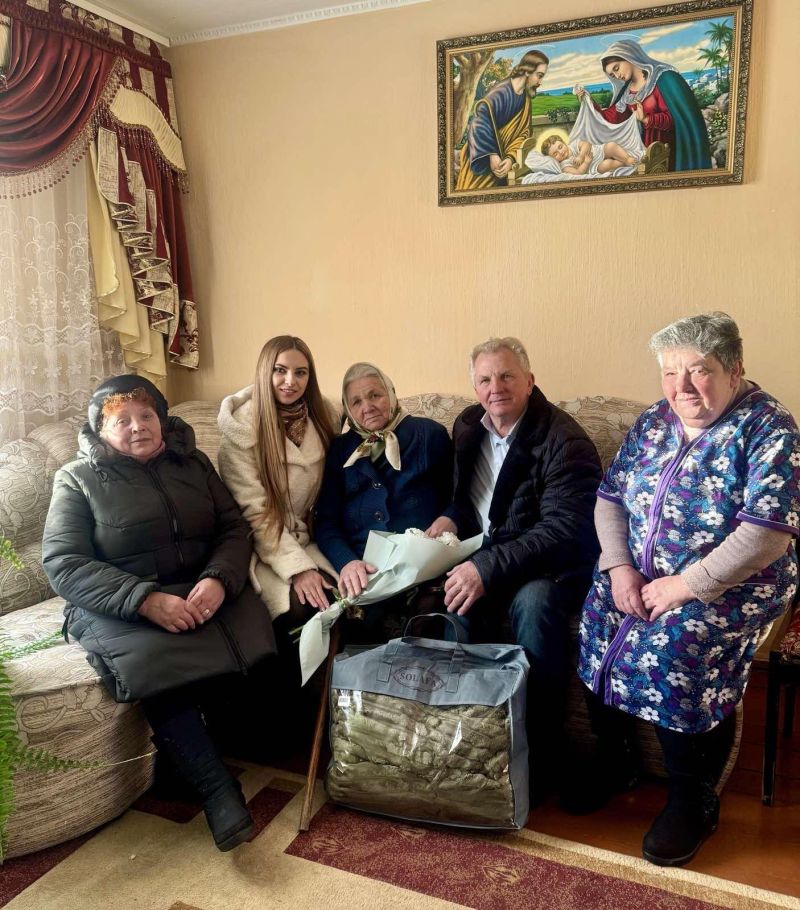 Довгожителька з Тернопільщини відзначила своє 93-ліття