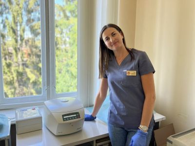 Тернопільський центр крові отримав обладнання, яке пришвидшує підготовку компонентів крові