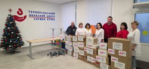 Тернопільський центр крові отримав чергову допомогу від благодійників