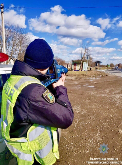 Лише за 4 дні тернопільські патрульні оштрафували майже 200 водіїв