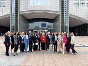 Представили Збаразьку громаду у Європейському парламенті в Брюсселі (фото)