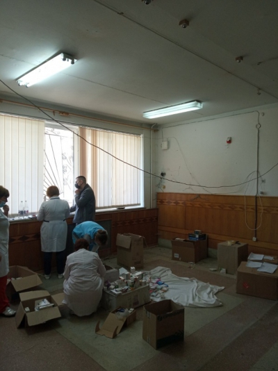 На території Тернопільської міської комунальної лікарні №3 демонтували аптечний кіоск