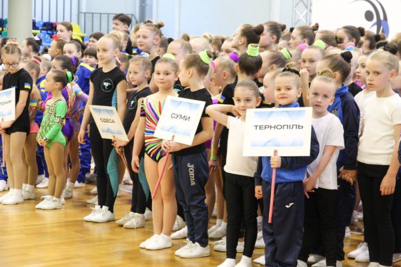Тернопільські гімнастки здобули 36 медалей на всеукраїнському турнірі з спортивної аеробіки