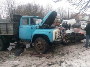 Смертельне зіткнення легкового авто та вантажівки сталось у Тернополі
