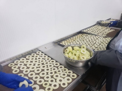 На Тернопільщині налагодили виробництво яблучних чипсів (фото)