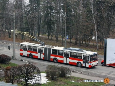 Тернопільськими вулицями курсувала порожня &quot;гармошка&quot;