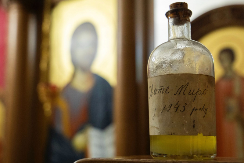 У Великий четвер Блаженніший Святослав зʼєднає новоосвячене миро з миром часів Другої світової війни