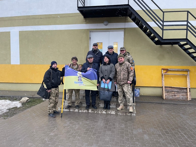 Микола Люшняк зустрівся з військовослужбовцями підрозділу 44-ої окремої артилерійської бригади ЗСУ