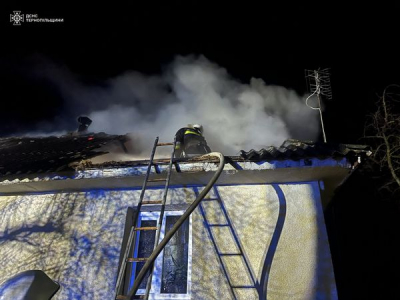 Вогнеборці Тернопільщини врятували господарську та житлову будівлі