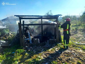 Рятувальники 11 разів залучалися до ліквідації надзвичайних подій на Тернопільщині