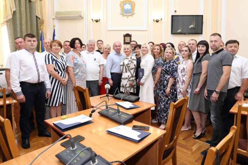 До Дня підприємця у Тернополі нагородили кращих представників малого та середнього бізнесу