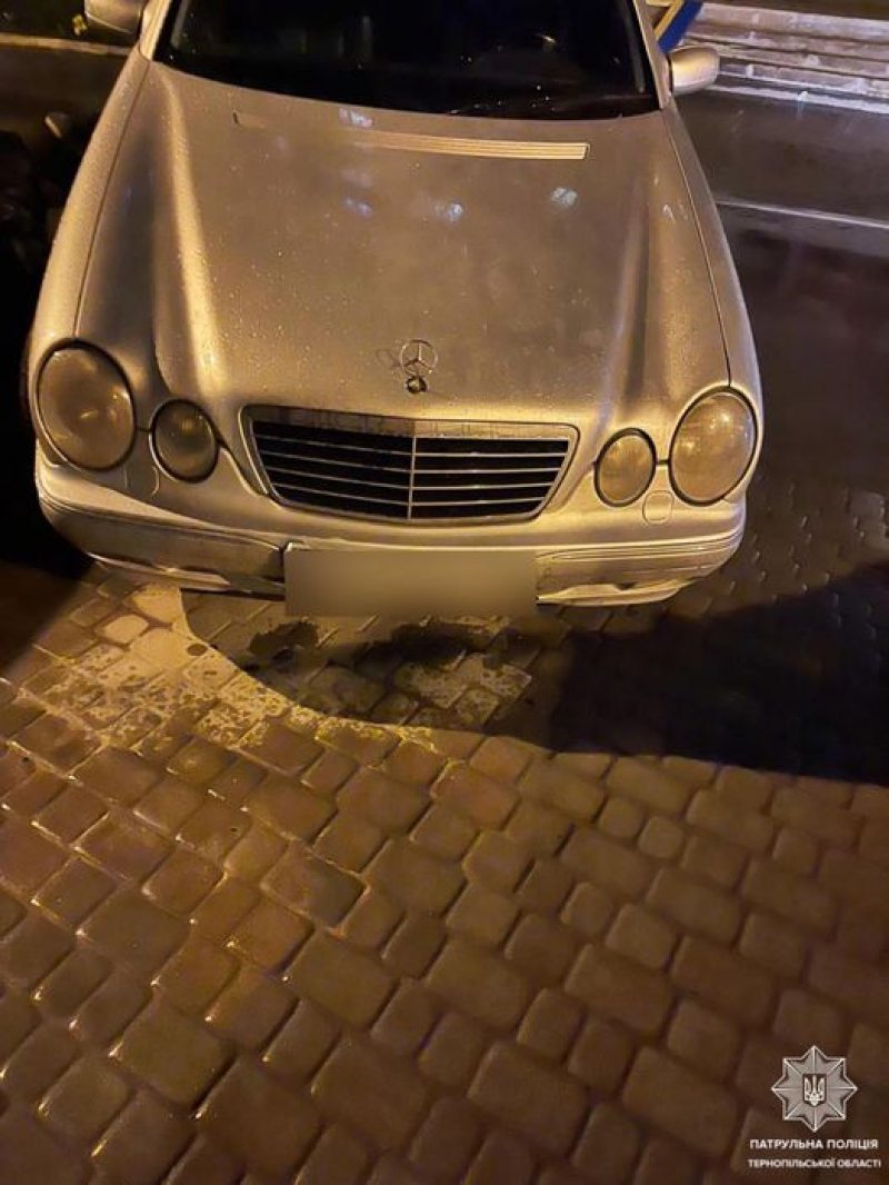 У Тернополі поліцейські затримали п&#039;яного водія іномарки