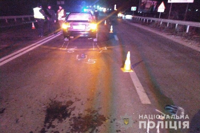 Смертельна ДТП у Тернополі: під колесами автомобіля HONDA-CIVIC загинув чоловік