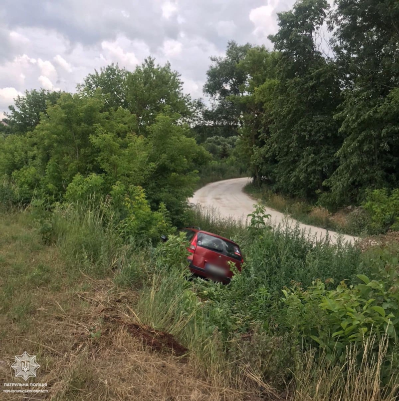 На Тернопільщині п&#039;яний водій вчинив ДТП. Дивом ніхто не постраждав