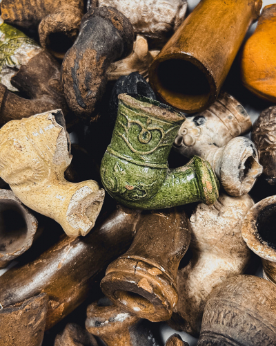 На Тернопільщині відшукали старовинні люльки (фотофакт)