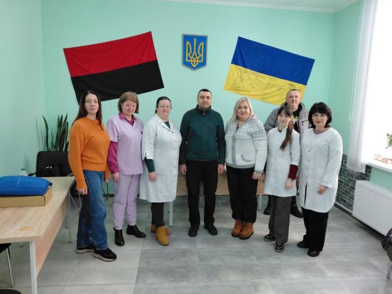 У Великодедеркальській громаді відбулася виїзна донація