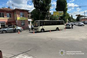 У Тернополі водій маршрутки збив жінку