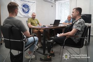 У поліцію Тернопільщини працевлаштовують ще трьох ветеранів війни