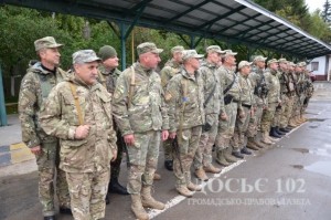 Тридцять бійців батальйону «Тернопіль» вирушили на Схід