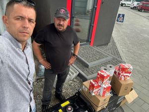 Волонтерський штаб «Українська команда» на Збаражчині передав допомогу захисникам