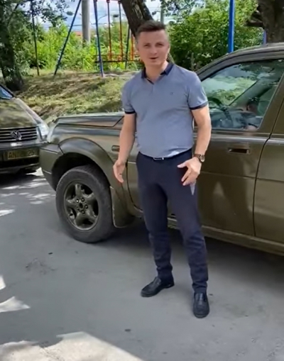 Ще два автомобілі для батальйону «Карпатська Січ» передав Михайло Головко (відео)