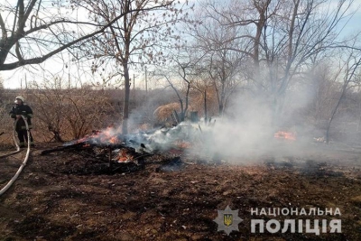 На Теребовлянщині під час спалювання сухої трави загинула жінка