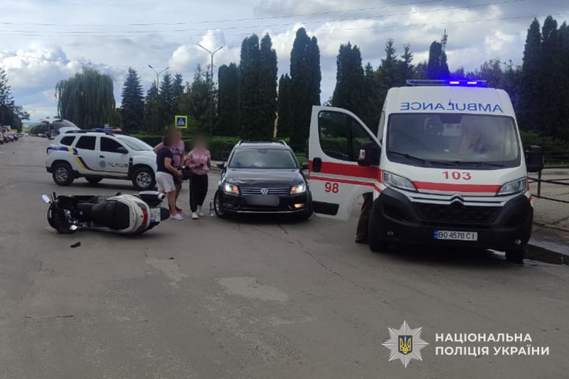 У результаті ДТП на Шумщині двоє людей потрапили до лікарні