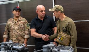Тернопіль для ЗСУ: п’ять квадрокоптерів DJI Matrice 4T для бійців «Сили Свободи»