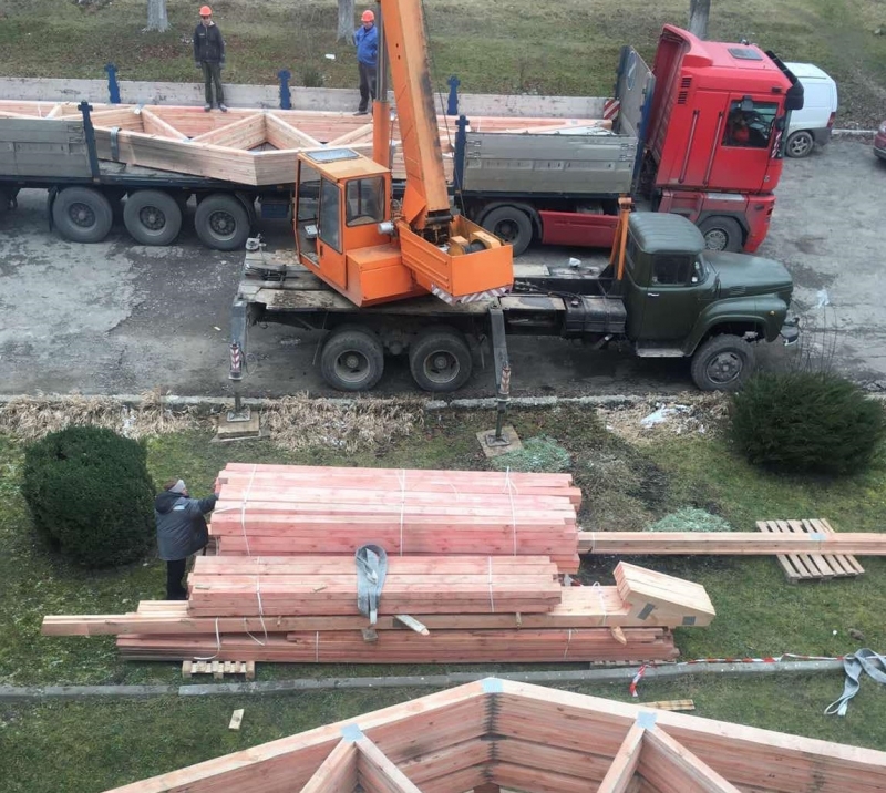 У Чорткові за міжнародні кошти будують житло для ВПО